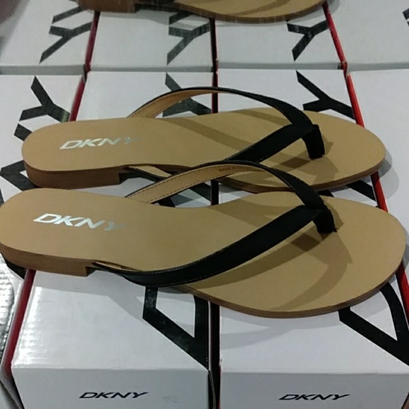 Dkny Shoes - Dkny Nappa Pu Leather Women's Sandals 👡